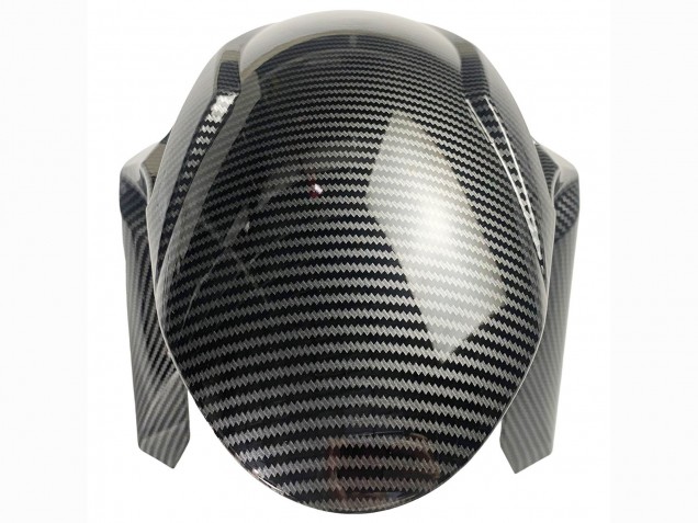 Carenados Moto Kawasaki ZX6R 2019-2022 - Blanco Negro FibraCarbono
