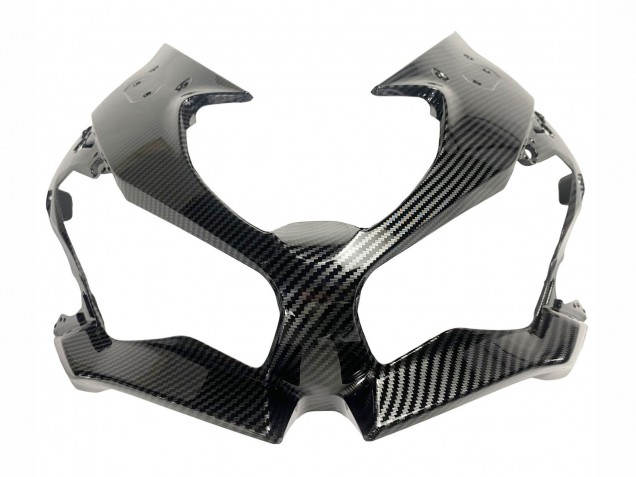 Carenados Moto Kawasaki ZX6R 2019-2022 - Blanco Negro FibraCarbono