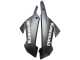 Carenados Moto Kawasaki EX300 2013-2024 - Blanco Negro