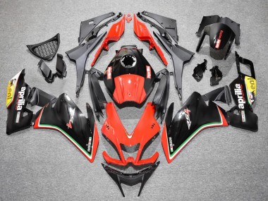 Carenados Moto Aprilia RS4 50 125 2012-2018 - Rojo Amarillo Negro Brillante
