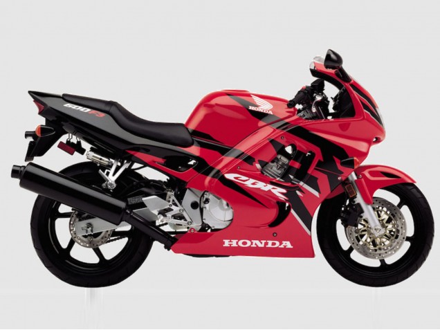 Carenado Moto Honda CBR600 F3 1997-1998 - Rojo Negro Brillante