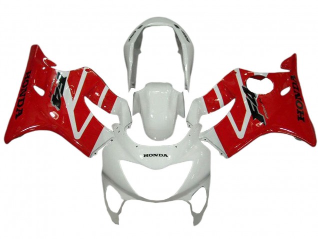 Carenados Moto Honda CBR600 F4 1999-2000 - Blanco Rojo