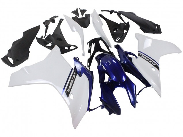 Carenados Moto Honda CBR600F 2011-2013 - Blanco Azul