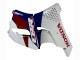 Carenados Moto Honda CBR900RR 893 1992-1993 - Blanco Rojo Azul Oscuro