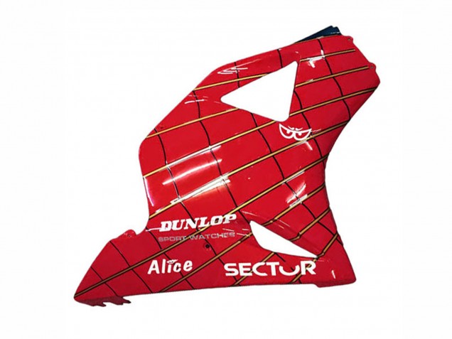 Carenados Moto Honda CBR900RR 954 2002-2003 - Rojo Azul Oscuro Dunlop