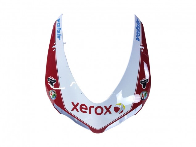Carenados Moto Ducati 848/1098/1198 2007-2014 - Blanco Rojo Negro Brillante Valsir Xerox