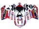 Carenados Moto Ducati 848/1098/1198 2007-2014 - Blanco Rojo Negro Brillante Valsir Xerox