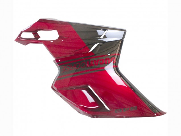Carenado Moto Ducati 848 2007-2014 - Rojo Negro Brillante