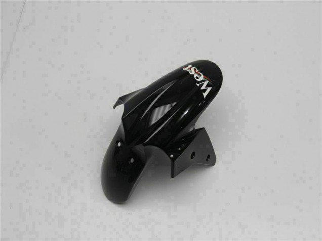 Carenados Moto Kawasaki EX250 2008-2012 - Negro Brillante Blanco West
