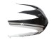 Carenados Moto Ducati 848/1098/1198 2007-2014 - Blanco Negro Brillante Corse