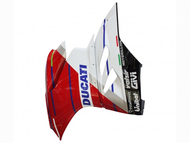 Carenados Moto Ducati Panigale 899/1199 2011-2014 - Blanco Rojo Verde Azul Negro Brillante Flex-Box