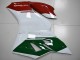 Carenados Moto Ducati Panigale 899 2011-2014 - Blanco Rojo Verde Oscuro