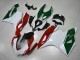 Carenados Moto Ducati Panigale 899 2011-2014 - Blanco Rojo Verde Oscuro
