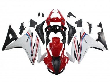 Carenado Moto Honda CBR500R 2016-2018 - Blanco Rojo Azul Negro Mate