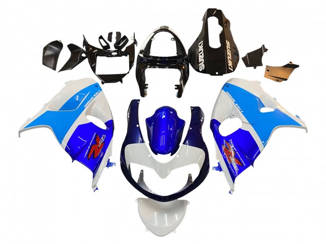 Carenado Moto Suzuki TL1000R 1998-2003 - Blanco Azul Negro Rojo