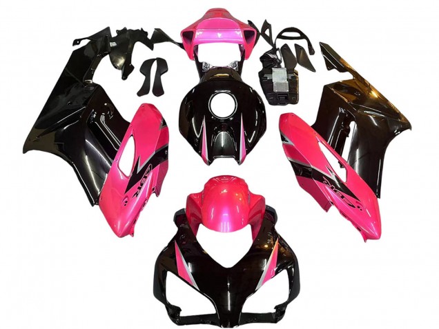 Carenados Moto Honda CBR1000RR 2004-2005 - Rosa Negro Brillante