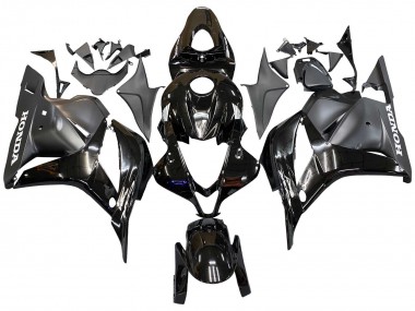 Carenados Moto Honda CBR600RR 2009-2012 - Negro Brillante Negro Mate