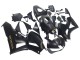 Carenados Moto Honda CBR600RR 2013-2023 - Negro Mate Oro Calcomanías