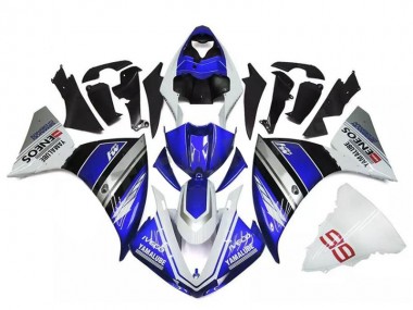 Carenados Moto Yamaha YZF R1 2009-2011 - Blanco Azul Negro Yamalube ENEOS M1