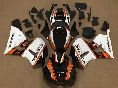 Carenados Moto Honda CBR600RR 2013-2026 - Blanco Naranja Negro Brillante Repsol