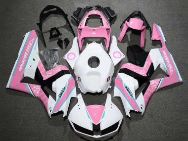 Carenados Moto Honda CBR600RR 2013-2026 - Blanco Rosa