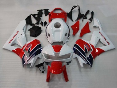 Carenados Moto Honda CBR600RR 2013-2026 - Blanco Rojo Azul Oscuro HRC