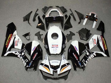 Carenados Moto Honda CBR600RR 2013-2026 - Blanco Oro Negro Brillante HRC