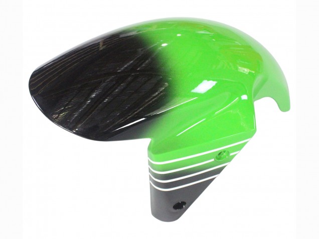 Carenados Moto Kawasaki ZX6R 2003-2004 - Verde Blanco Negro