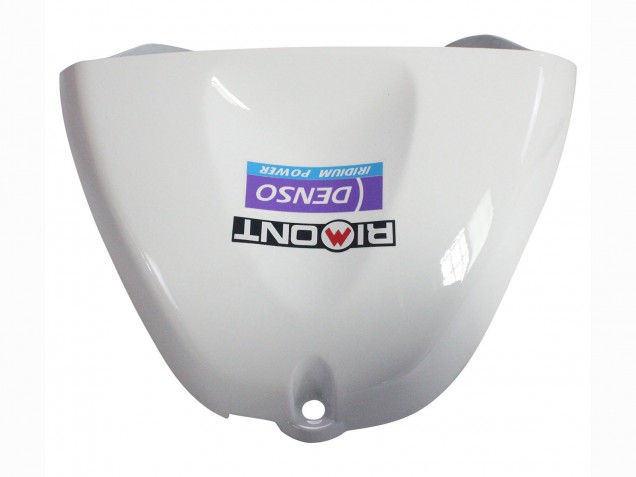 Carenados Moto Kawasaki ZX6R 2005-2006 - Blanco Púrpura Negro Rizoma Playboy DENSO
