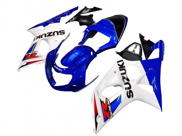 Carenados Moto Suzuki GSXR1000 2000-2002 - Blanco Azul Rojo
