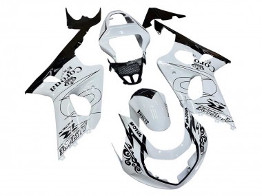 Carenados Moto Suzuki GSXR1000 2000-2002 - Blanco Negro Motul Corona