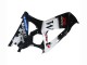 Carenados Moto Suzuki GSXR 1000 2007-2008 - Negro Brillante Blanco West