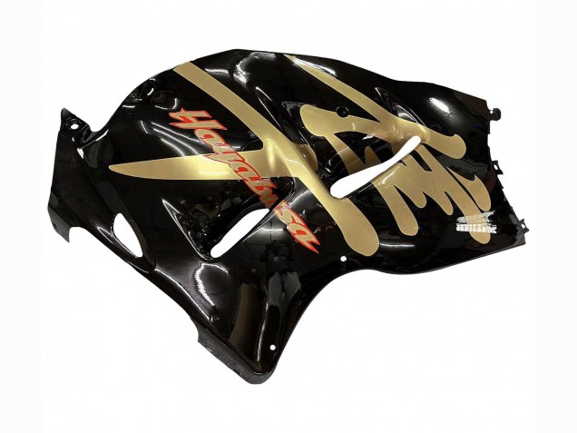 Carenados Moto Suzuki GSXR 1300 Hayabusa 1996-2007 - Negro Brillante Oro Hayabusa