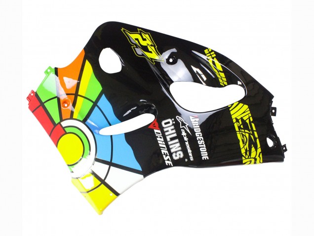 Carenados Moto Suzuki GSXR 600 / GSXR 750 1996-2000 - Negro Multicolor 27