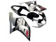 Carenado Moto Suzuki GSXR 600 / GSXR 750 2001-2003 - Plata Negro Brillante Rojo