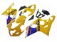 Carenado Moto Suzuki GSXR 600 / GSXR 750 2004-2005 - Amarillo Blanco Azul Negro