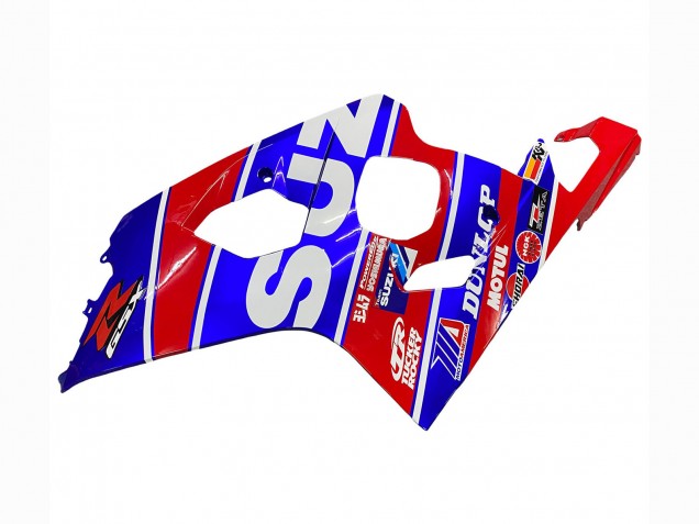 Carenados Moto Suzuki GSXR 600 / GSXR 750 2004-2005 - Azul Rojo Negro Motul Dunlop