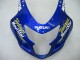 Carenados Moto Suzuki GSXR 600 / GSXR 750 2004-2005 - Azul Blanco Amarillo Verde Telefonica Motul MoviStar