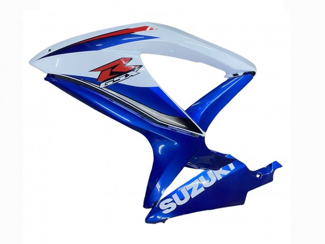 Kits Carenado Moto Suzuki GSXR 600 / GSXR 750 2008-2010 - Azul Blanco Rojo
