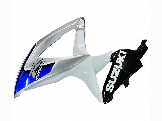 Carenados Moto Suzuki GSXR 600 / GSXR 750 2008-2010 - Blanco Plata Azul Negro