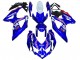Carenados Moto Suzuki GSXR 600 / GSXR 750 2008-2010 - Blanco Azul Rosa Ecstar Motul