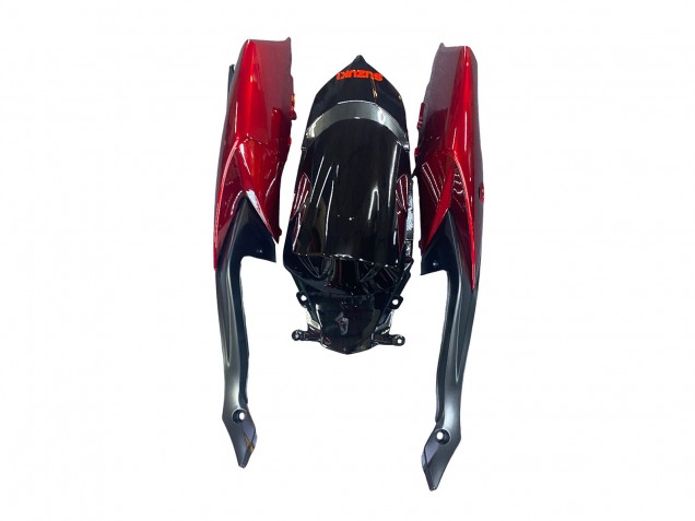 Carenado Moto Suzuki GSXR 600 / GSXR 750 2008-2010 - Rojo Negro Brillante