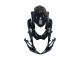 Carenados Moto Suzuki GSXR 600 / GSXR 750 2011-2024 - Negro Brillante Falsificado FibraCarbono Plata Rojo