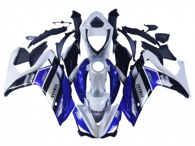 Carenados Moto Yamaha YZF R3/R25 2015-2018 - Blanco Azul Negro Yamalube