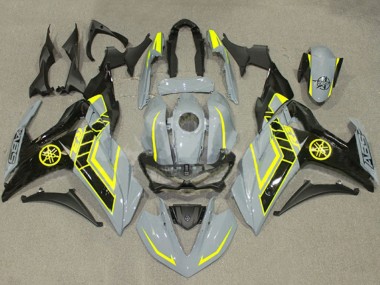 Carenados Moto Yamaha YZF R3/R25 2015-2018 - Nardo Gris Amarillo Negro