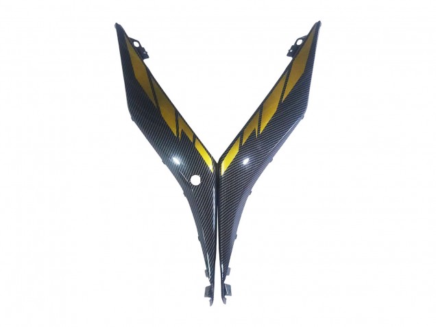 Carenados Moto Yamaha YZF R3/R25 2019-2021 - Oro Negro FibraCarbono