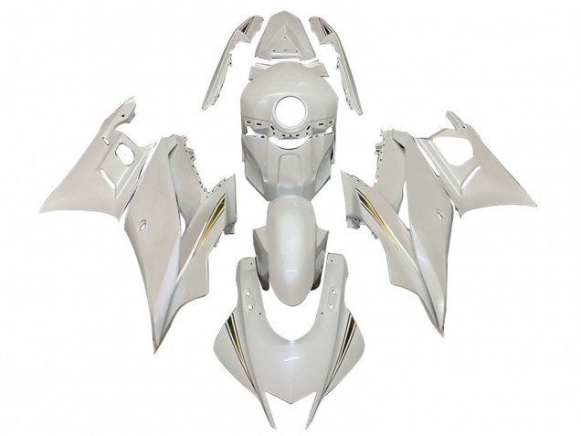 Carenados Moto Yamaha YZF R3/R25 2019-2021 - Blanco Oro