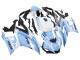 Carenados Moto Yamaha YZF R3/R25 2022-2024 - Blanco Azul Claro