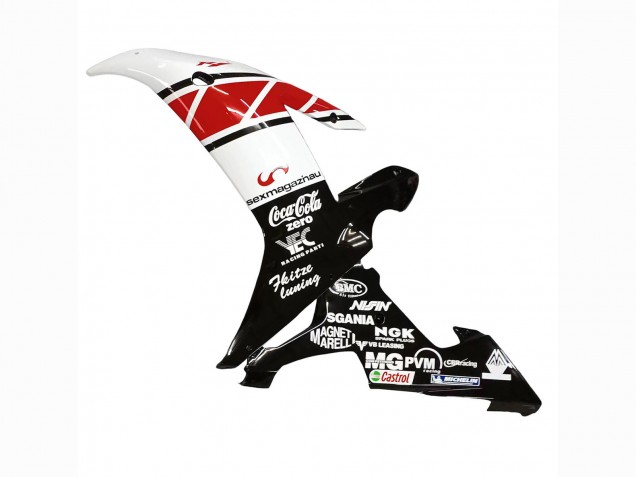 Carenados Moto Yamaha YZF 1000 R1 2002-2003 - Blanco Rojo Negro Castrol