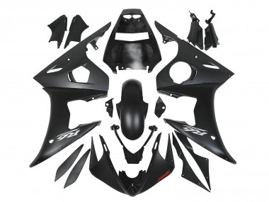 Carenados Moto Yamaha YZF R6S 2006-2009 - Negro Mate